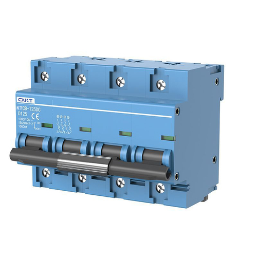KTCB-125DC 125A DC Mini Circuit Breaker for Solar PV System